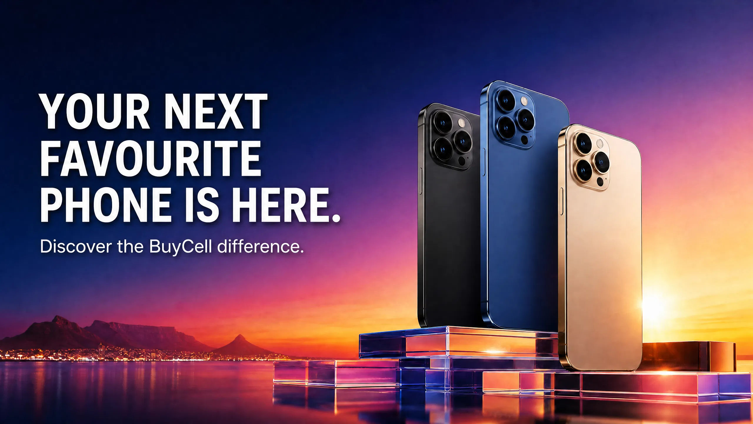 BuyCell editorial iPhone campaign